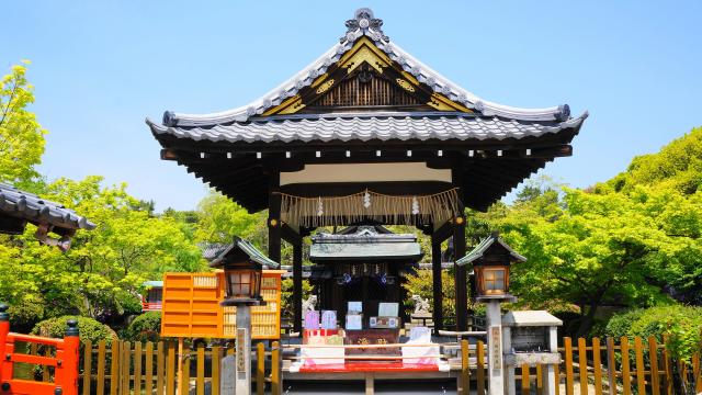 Shinsen-en Temple Kyoto 善女竜王社 春 しんせんえん