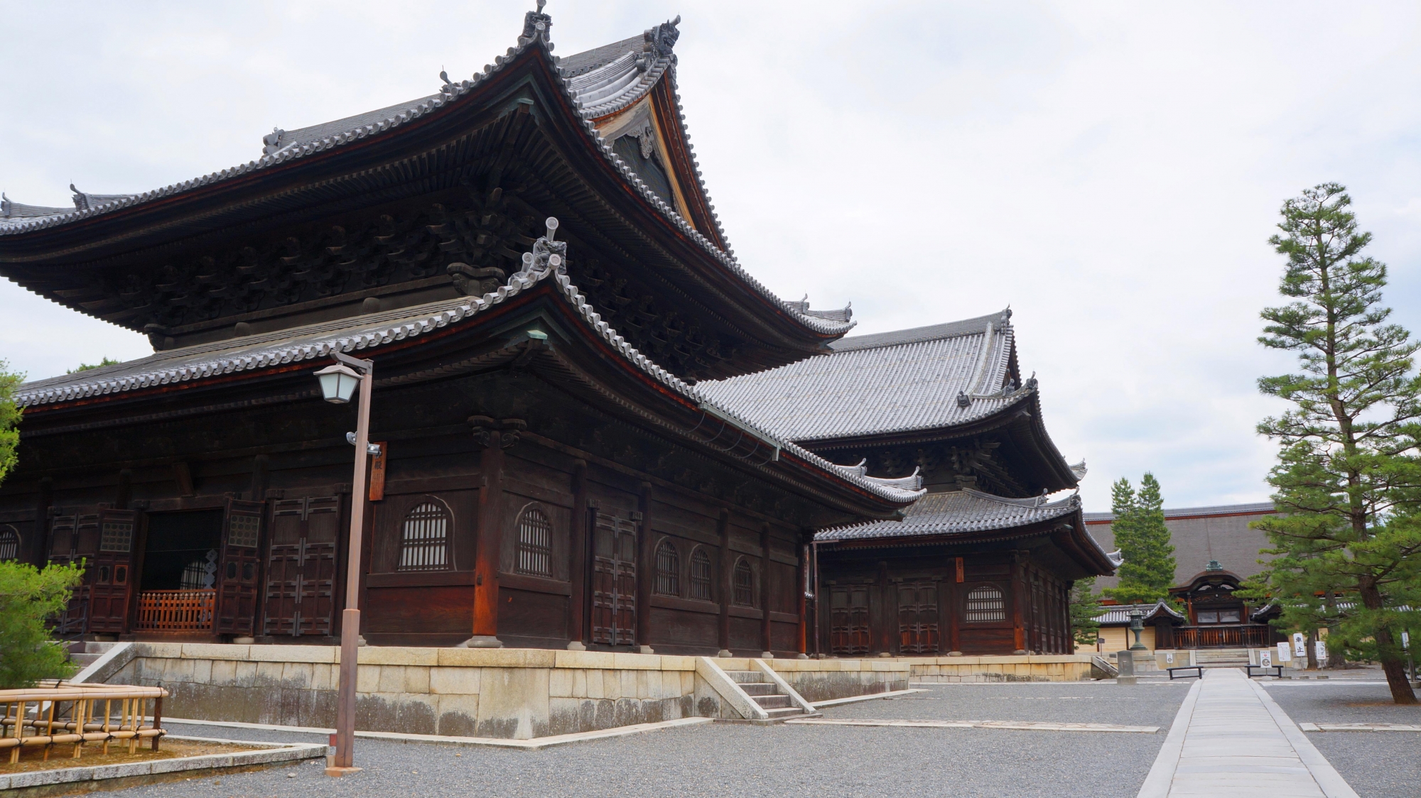 妙心寺の雄大な法堂と仏殿