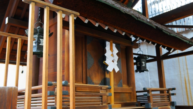 京都にある怪鳥の鵺退治で知られる神明神社