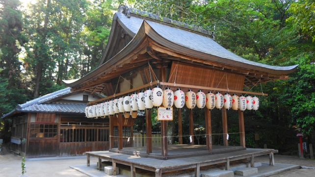 鷺森神社の拝殿