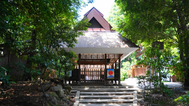 大将軍神社（西賀茂）の拝殿