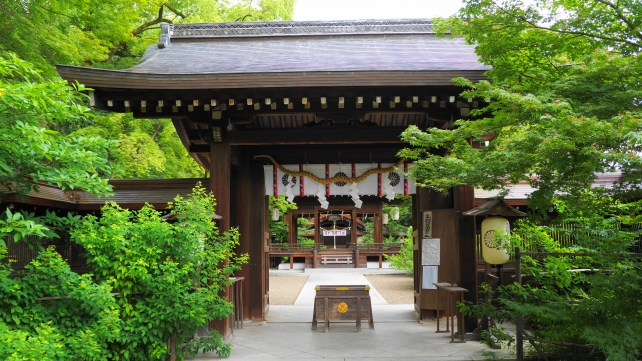 梨木神社の神門