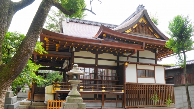 Yasui-Konpira-gu Shrine Kyoto 縁切り神社 本殿