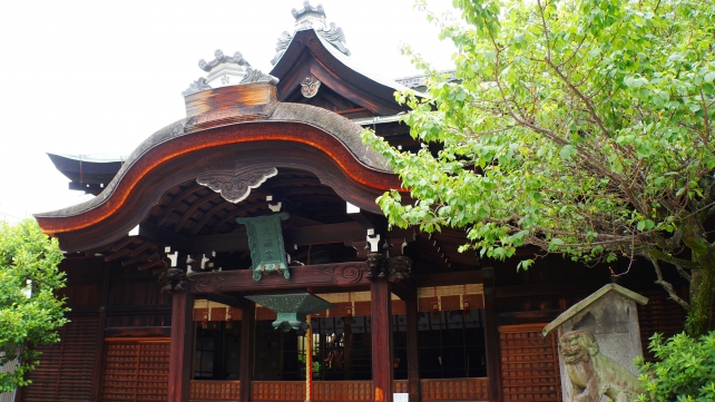 京都菅大臣神社の本殿
