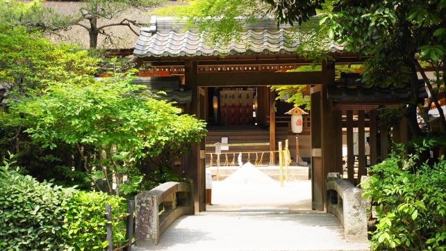 宇治上神社の表門