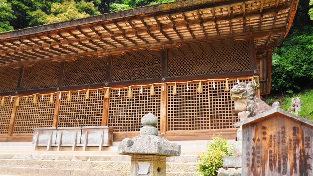 宇治上神社の現存最古の神社建築の本殿
