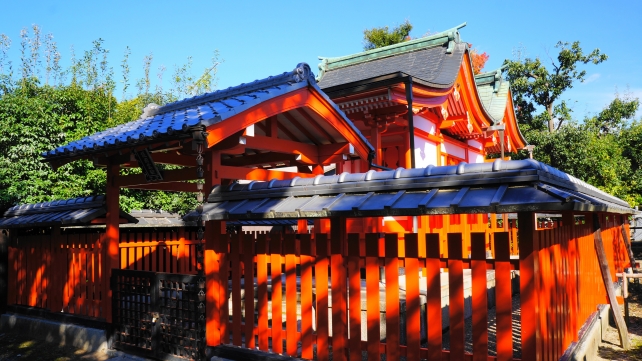 嵐山天龍寺の八幡社