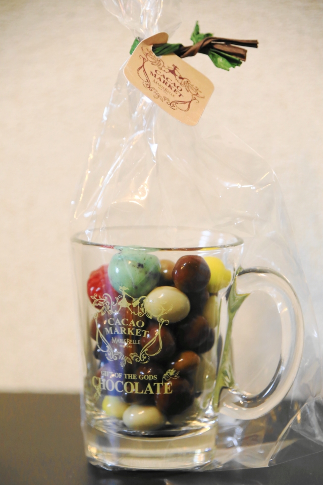 京都祇園 カカオ マーケット バイ マリベル チョコレートボールグラス