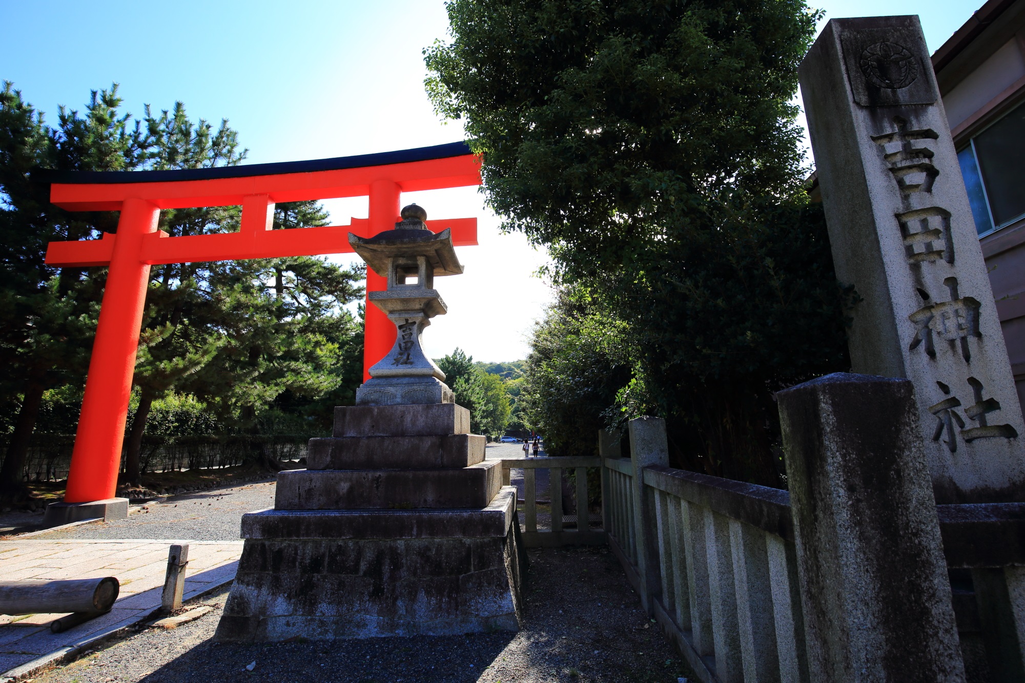 吉田神社の鳥居