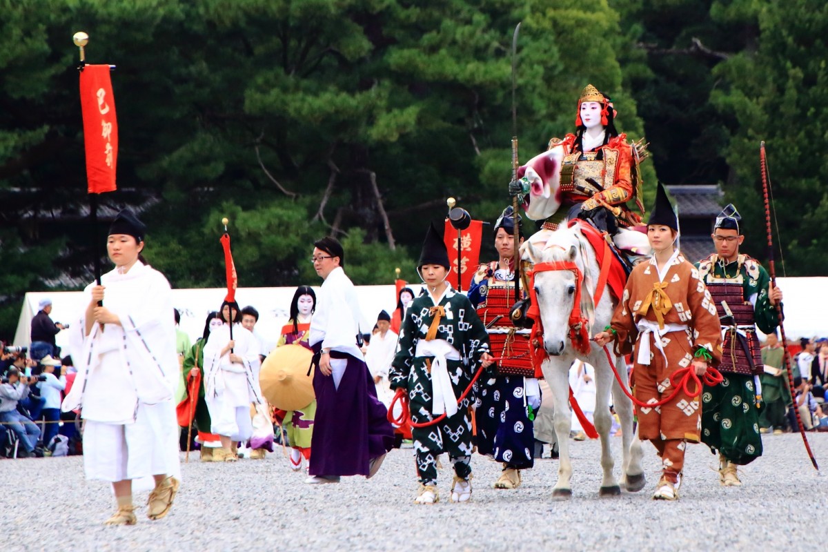 時代祭 京都三大祭 豪華な時代絵巻行列 京都もよう Kyoto Moyou 0574