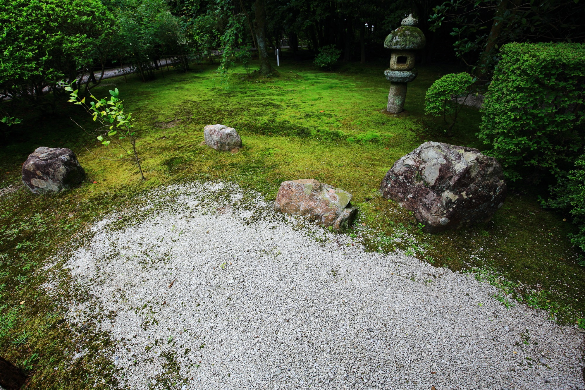 Moss green Konchiin-Temple Kyoto,Japan