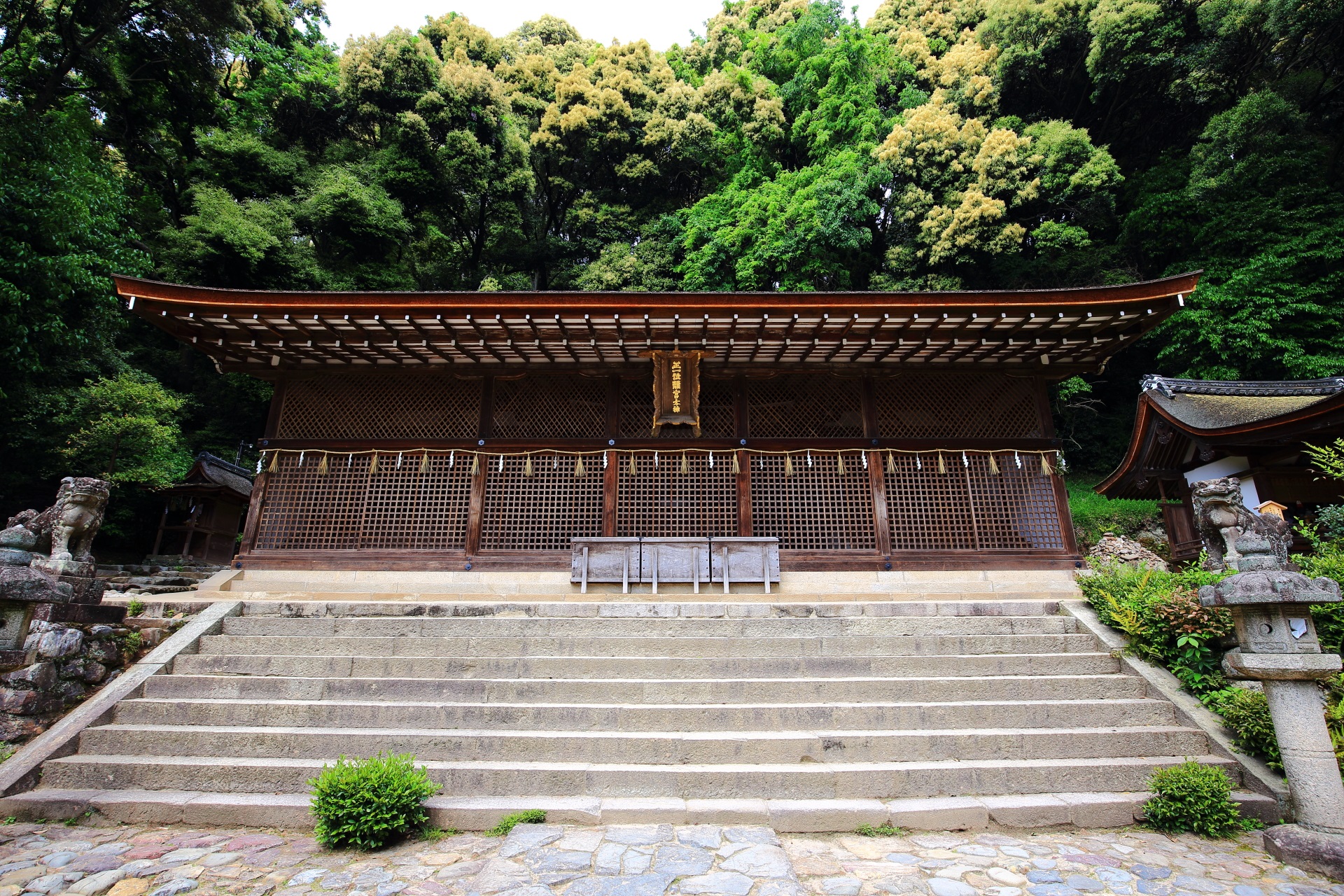 日本最古の神社建築の宇治上神社