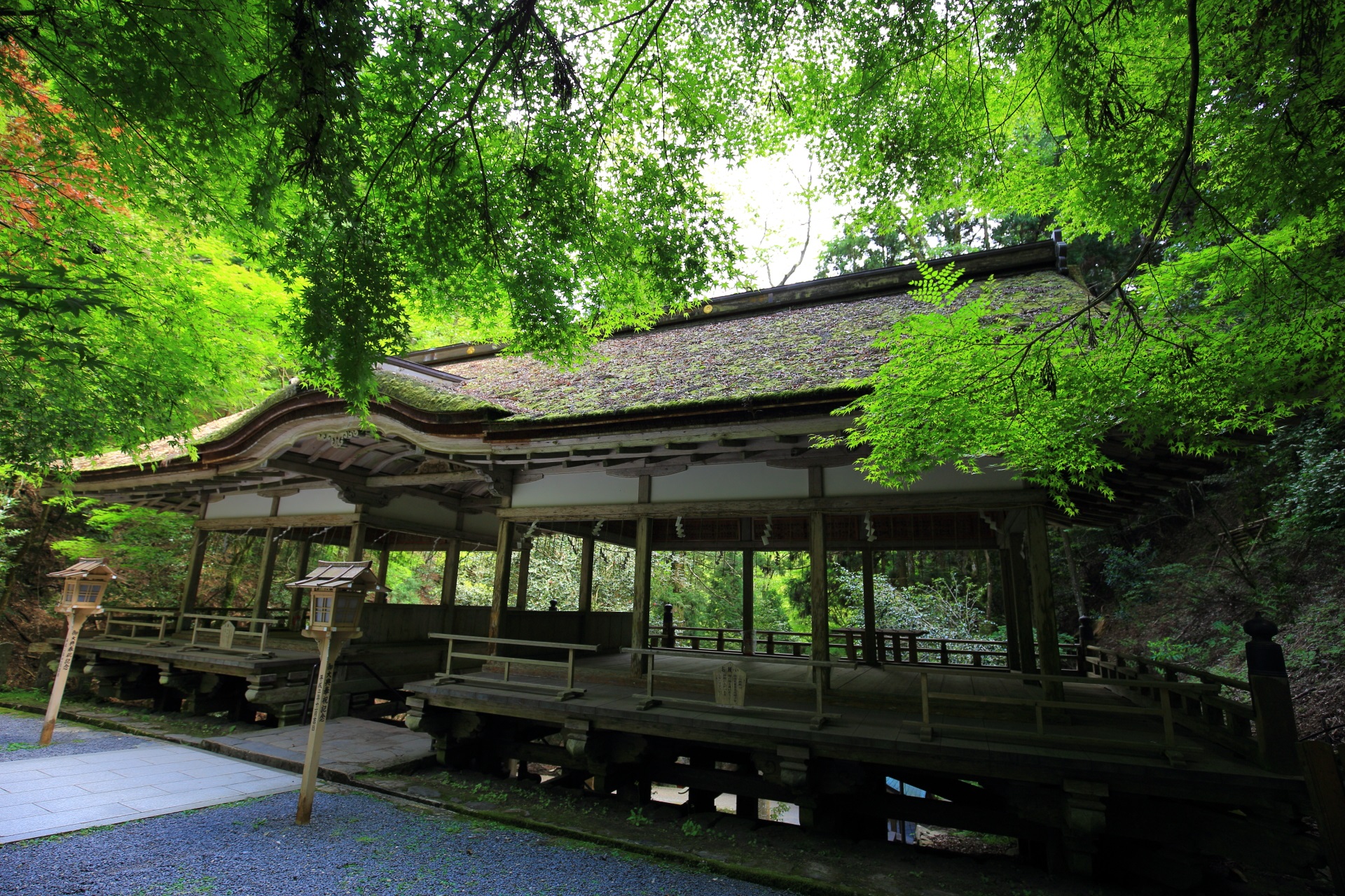 Kurama Yuki-jinja Shrine in Kyoto,Japan