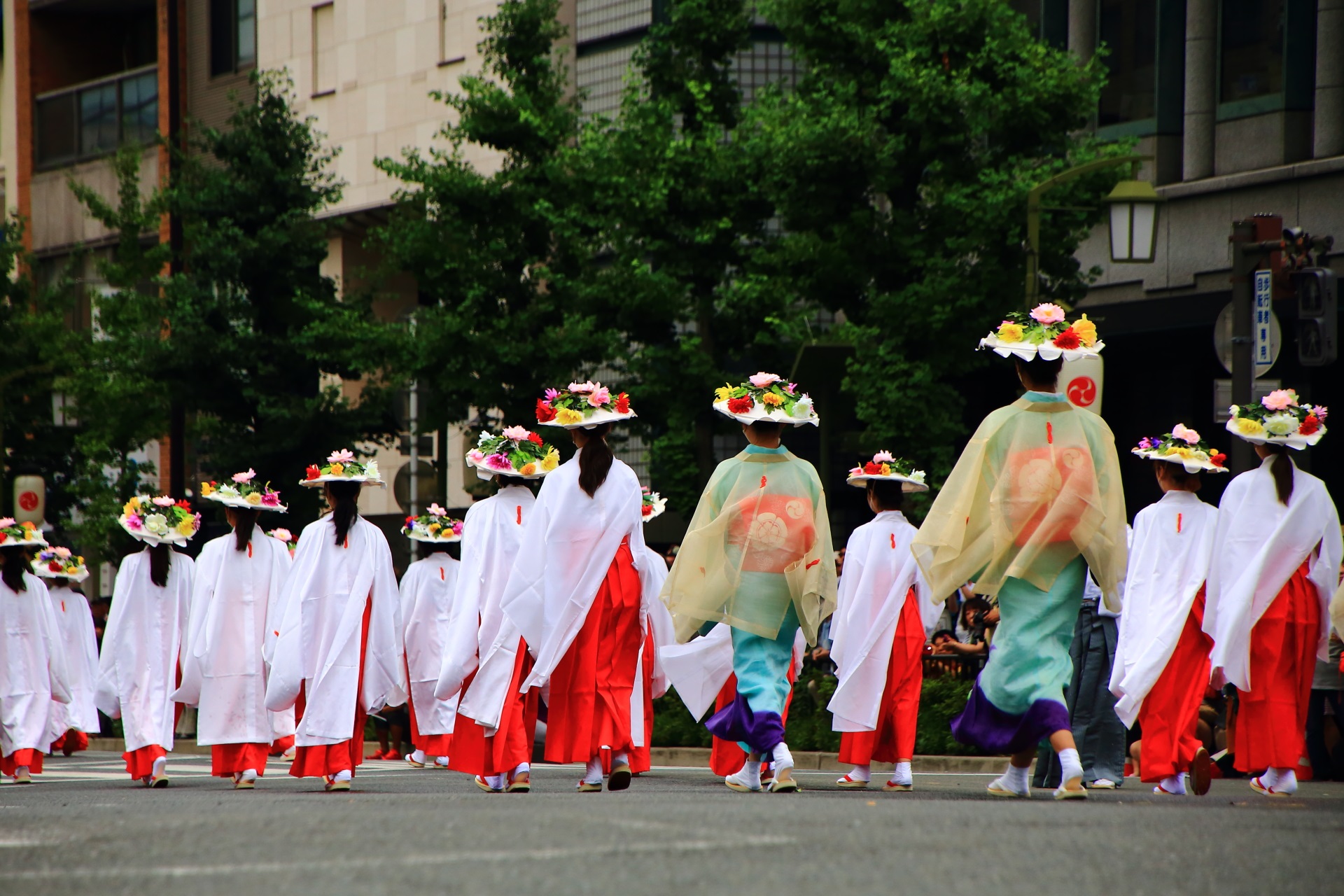 高画質 写真 花傘巡行 祇園祭