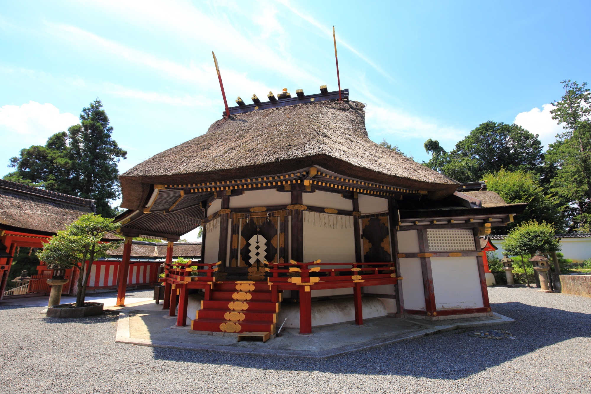 Saijyosyo-Daigengu Yoshida-jinja Shrine Kyoto in Japan