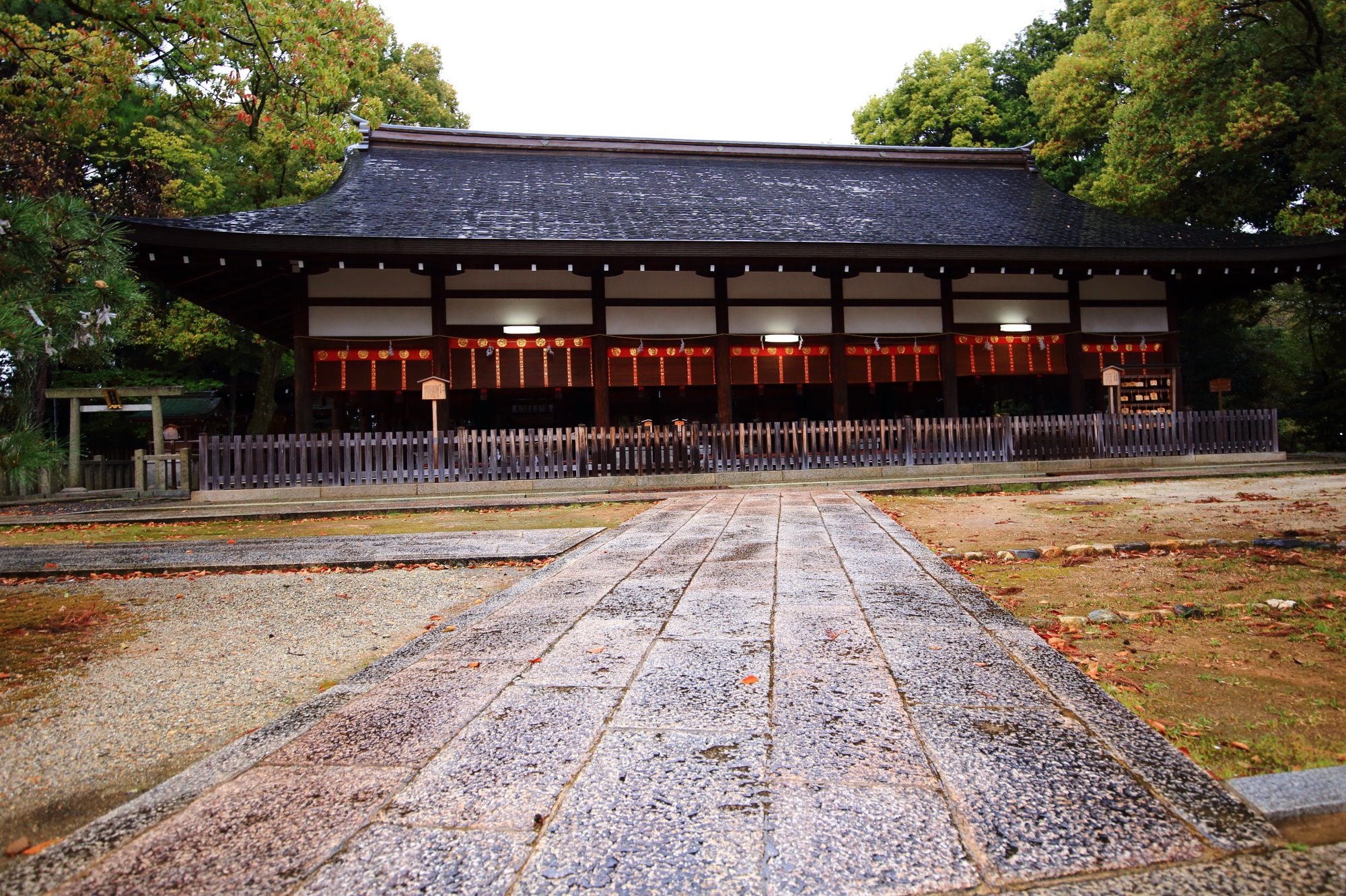 宗忠神社の拝殿