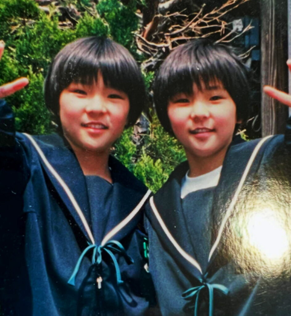 はらぺこツインズ 中学校 出典：インスタグラム