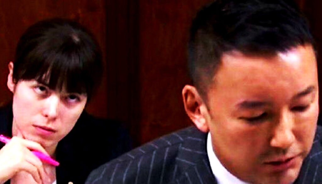 小野田紀美大臣 山本太郎